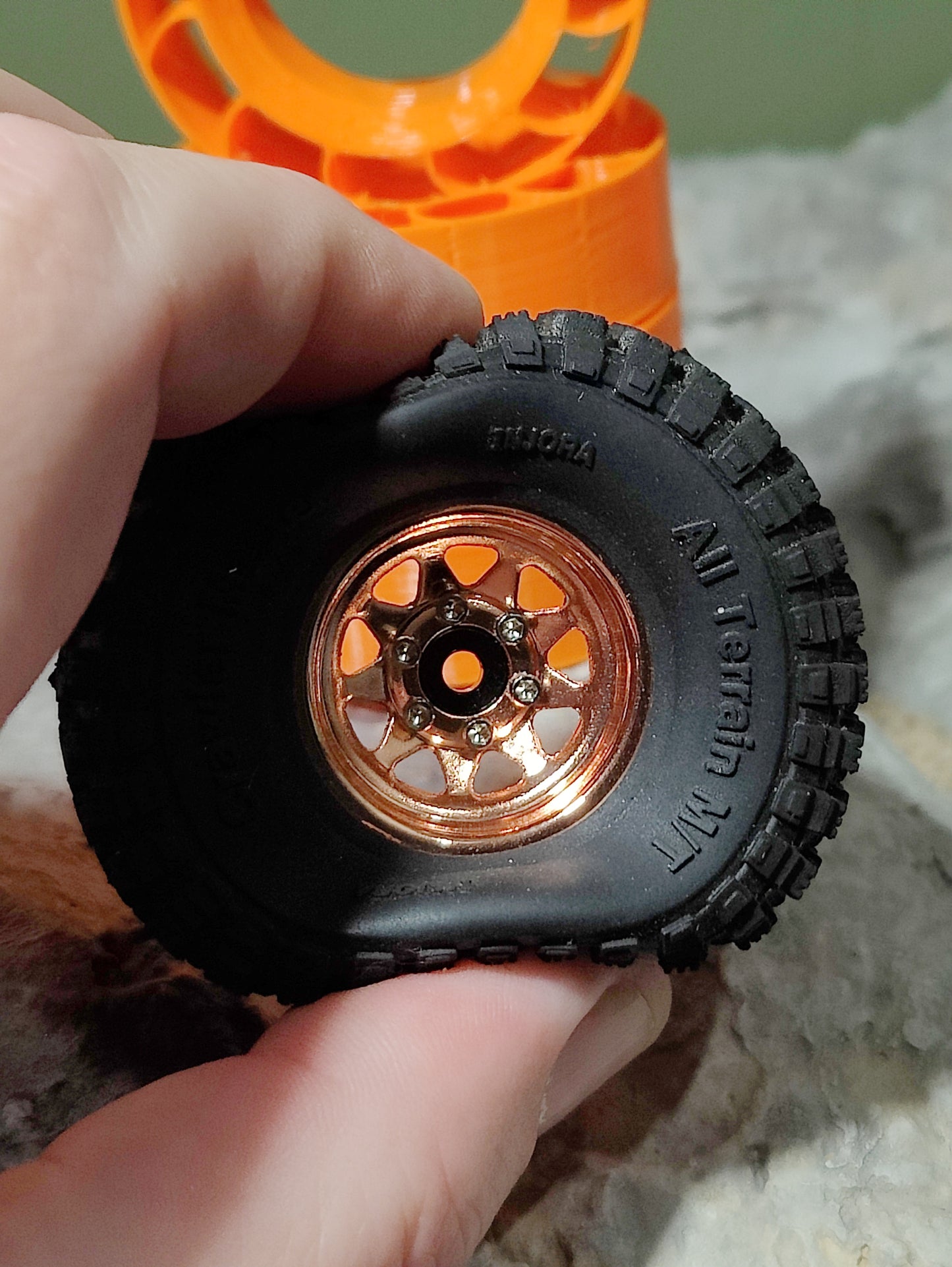 1.0" - 55-60mm BrorB RC insert for 1:18 to 1:24 crawlers